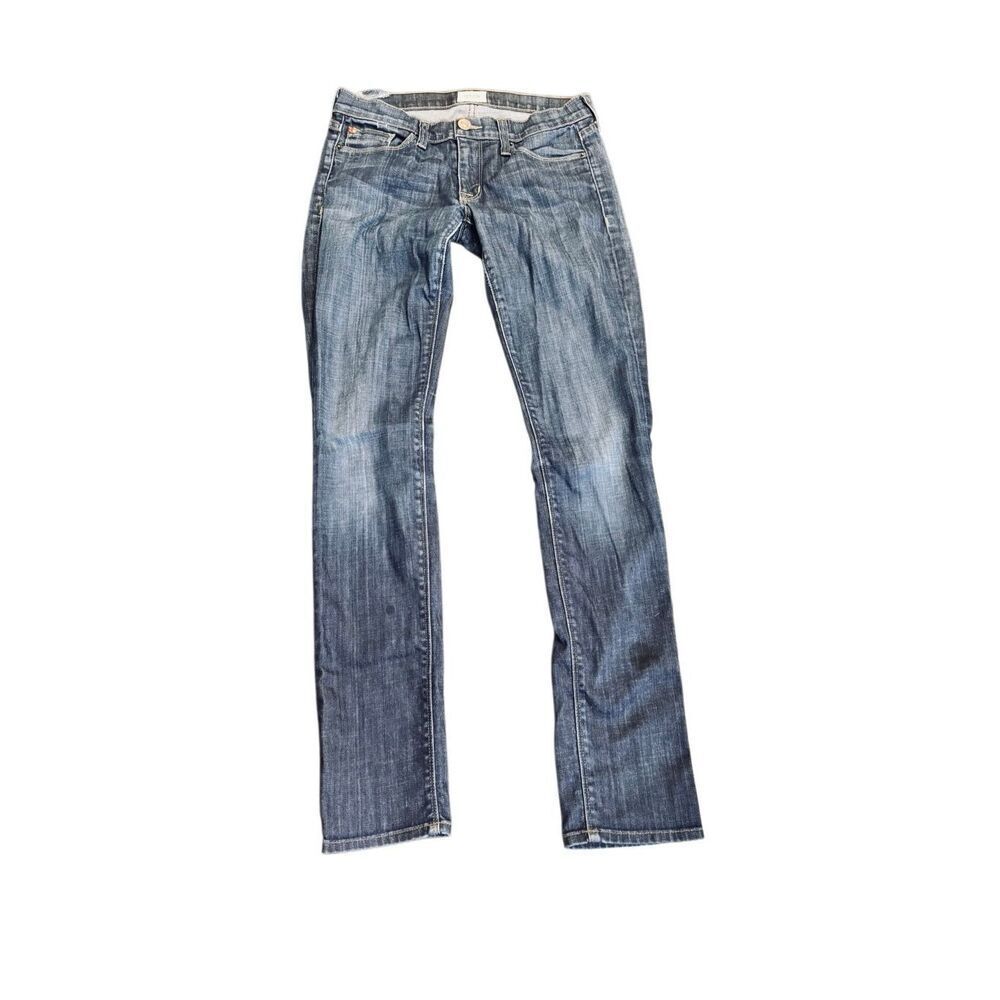Hudson Colette Skinny Jeans Size 26 Medium Wash Stretch Denim 31” Inseam